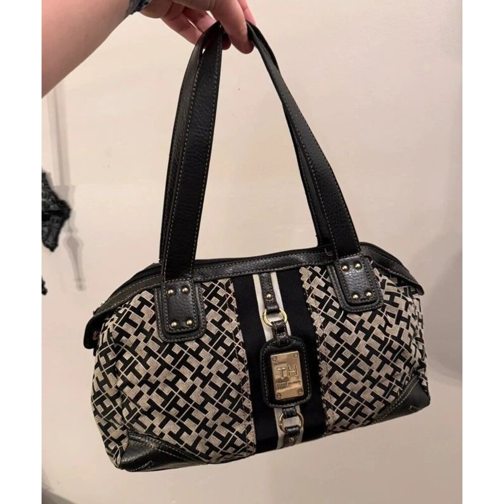 Authentic Vintage Y2k Tommy Hilfiger Monogram Handbag